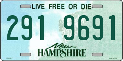 NH license plate 2919691