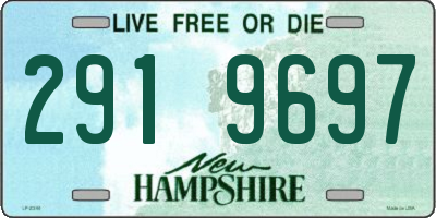 NH license plate 2919697