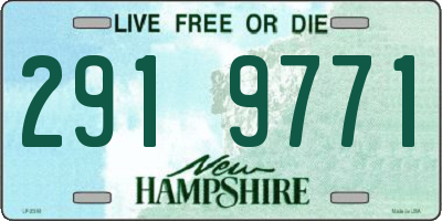 NH license plate 2919771