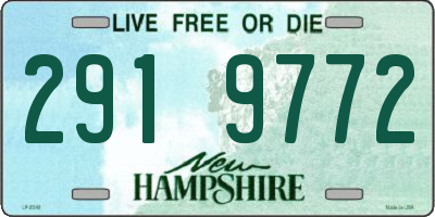 NH license plate 2919772