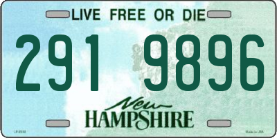 NH license plate 2919896