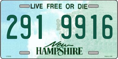NH license plate 2919916
