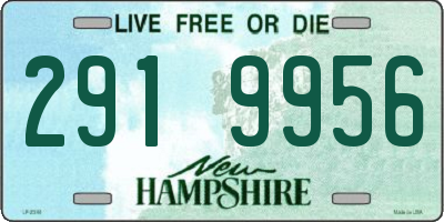 NH license plate 2919956