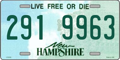 NH license plate 2919963