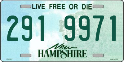 NH license plate 2919971