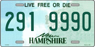 NH license plate 2919990