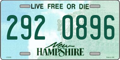 NH license plate 2920896