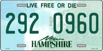 NH license plate 2920960