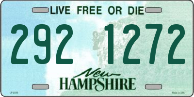 NH license plate 2921272