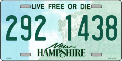 NH license plate 2921438