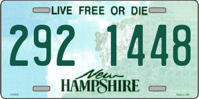 NH license plate 2921448