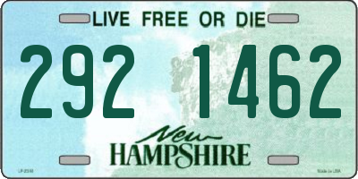 NH license plate 2921462