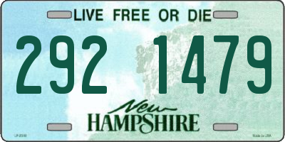 NH license plate 2921479
