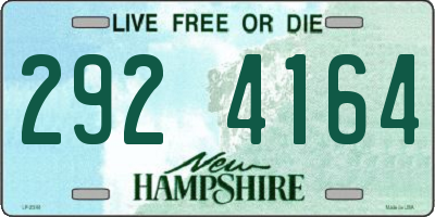 NH license plate 2924164