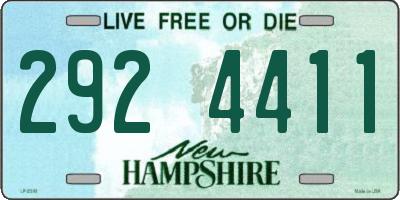 NH license plate 2924411