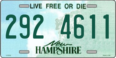 NH license plate 2924611