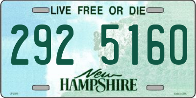 NH license plate 2925160