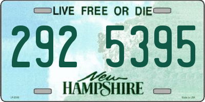 NH license plate 2925395