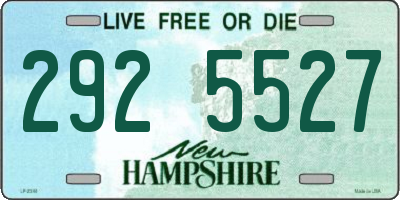 NH license plate 2925527