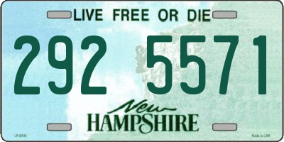 NH license plate 2925571