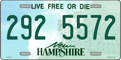 NH license plate 2925572
