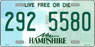 NH license plate 2925580
