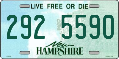 NH license plate 2925590