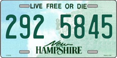 NH license plate 2925845