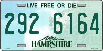 NH license plate 2926164