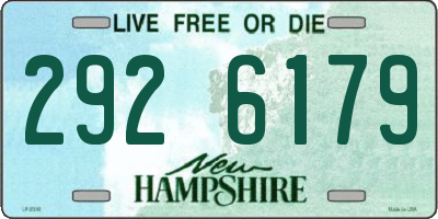 NH license plate 2926179