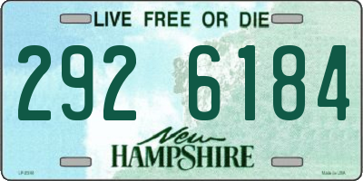 NH license plate 2926184