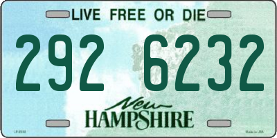 NH license plate 2926232