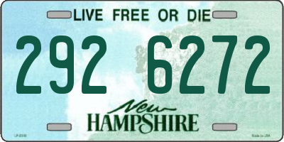 NH license plate 2926272