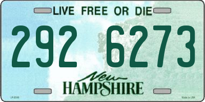 NH license plate 2926273