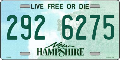 NH license plate 2926275