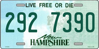 NH license plate 2927390