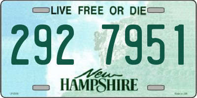 NH license plate 2927951
