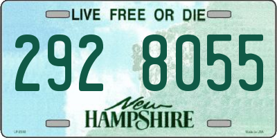 NH license plate 2928055