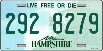 NH license plate 2928279