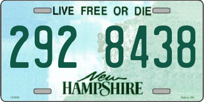 NH license plate 2928438