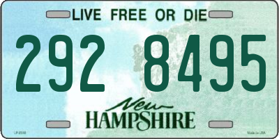 NH license plate 2928495