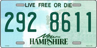 NH license plate 2928611