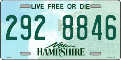 NH license plate 2928846