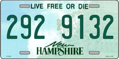 NH license plate 2929132