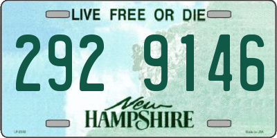 NH license plate 2929146