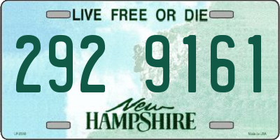 NH license plate 2929161