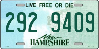 NH license plate 2929409