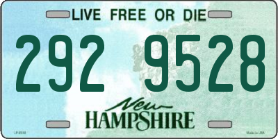 NH license plate 2929528