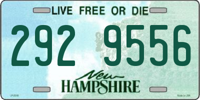 NH license plate 2929556