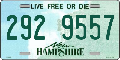 NH license plate 2929557